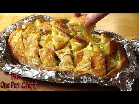 Cheesy Garlic Pull Apart Bread – RECIPE