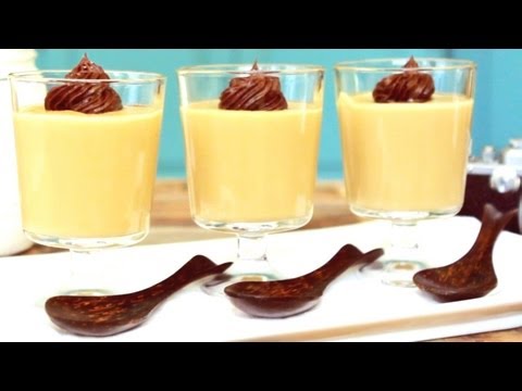 How to Make Butterscotch Pudding with Salted Chocolate Ganache – Mini Baker Episode 3