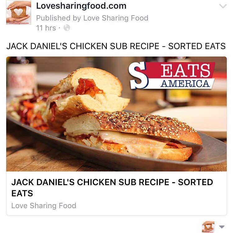 Jack Daniel’s Chicken Sub recipe Ja