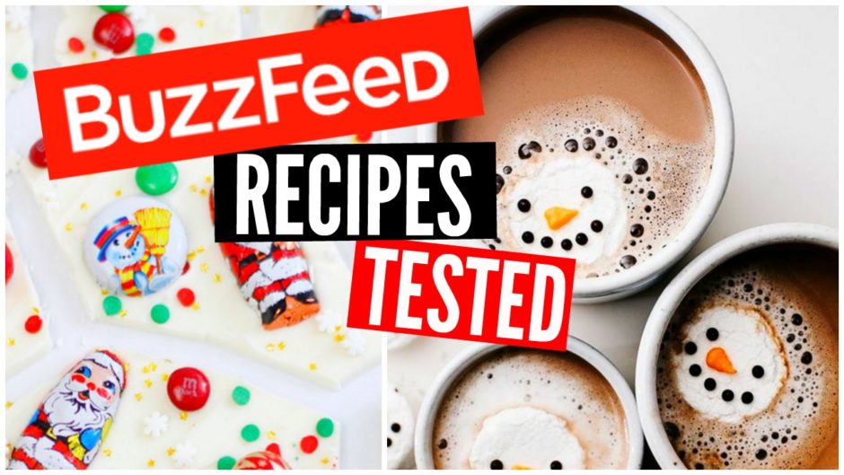 BUZZFEED FOOD RECIPES TESTED: DIY Christmas Treats & Recipes