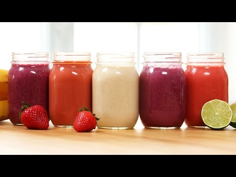 5 Fresh & Fruity Smoothie Recipes!